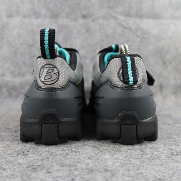 Bontrager Shoes Women 9.5 Cycling Race MTB Inform 3 Strap eSoles Spinning Grey - Picture 5 of 14